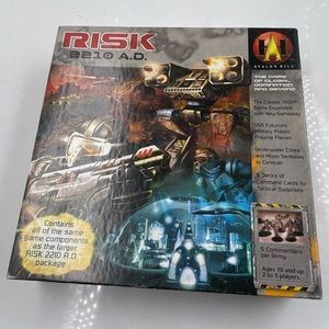 Risk 2210 AD Board Game Avalon Hill 2007 Edition Global Domination
